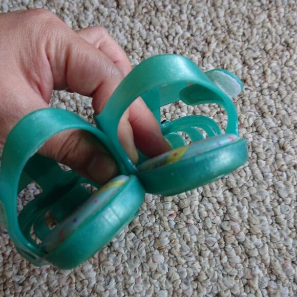 Zaxy Glow in the Dark Soft Jelly Owl & Star Sandal - Picture 6 of 9